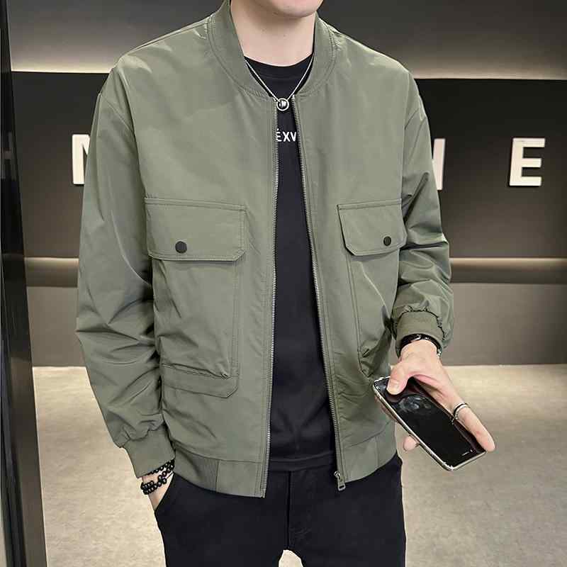 メンズ 服 シンプル ファッション オシャレ 大人 かっこいい 大きいサイズ ストリート 紳士服 ジャケット ワークウェア ポケット トップス