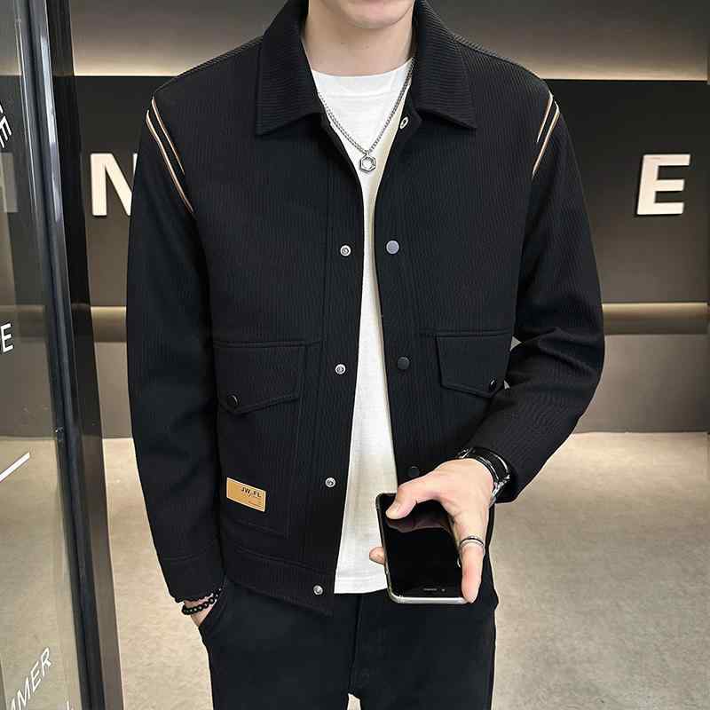 メンズ 服 シンプル ファッション オシャレ 大人 かっこいい 大きいサイズ ストリート 紳士服 ジャケット 春秋 カジュアル｜リコット