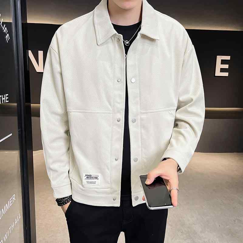 メンズ 服 シンプル ファッション オシャレ 大人 かっこいい 大きいサイズ ストリート 紳士服 ジャケット 春秋 カジュアル シンプル 無地 トップス
