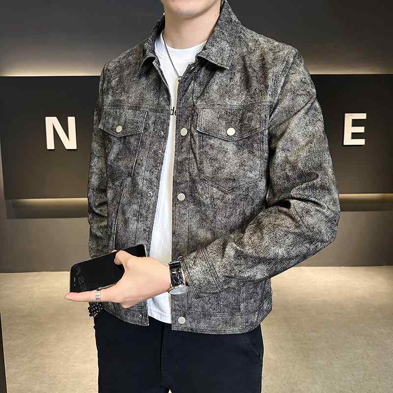 メンズ 服 シンプル ファッション オシャレ 大人 かっこいい 大きいサイズ ストリート 紳士服 迷彩 ジャケット カジュアル シンプル 快適 トップス バック ベルベット