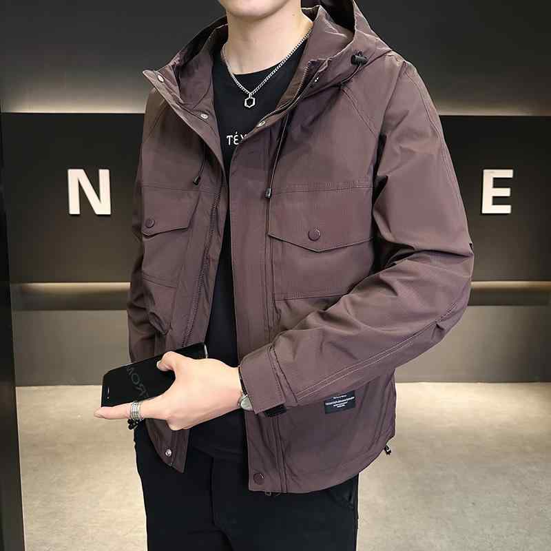 メンズ 服 シンプル ファッション オシャレ 大人 かっこいい 大きいサイズ ストリート 紳士服 ジャケット ハイエンド 機能的 秋 カジュアル|リコット