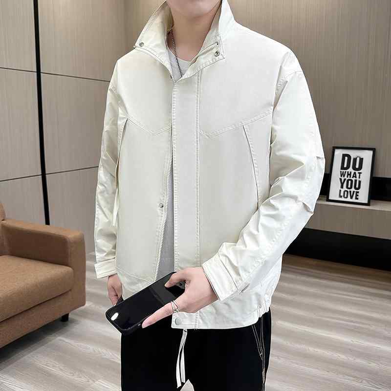 メンズ  服 分かりやすい 流行り物 オシャレ 成年者 かっこいい 気が大きい大きさ 表どおり 成人男性服 白 照明ランプ色合い 上衣 か細い 防風 心地よい アウトドア 運動競技