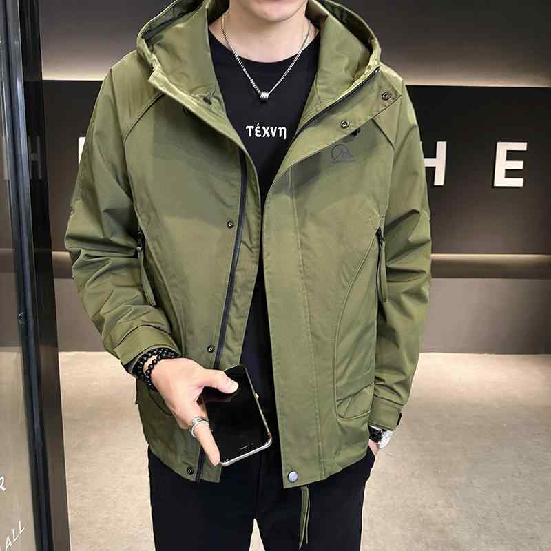 メンズ 服 シンプル ファッション オシャレ 大人 かっこいい 大きいサイズ ストリート 紳士服 フード ジャケット カジュアル シンプル|リコット