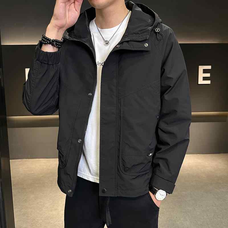 メンズ 服 シンプル ファッション オシャレ 大人 かっこいい 大きいサイズ ストリート 紳士服 春秋 シンプル ファッション 無地 フォーマルライト ハイエンド ジャケット コート トップス