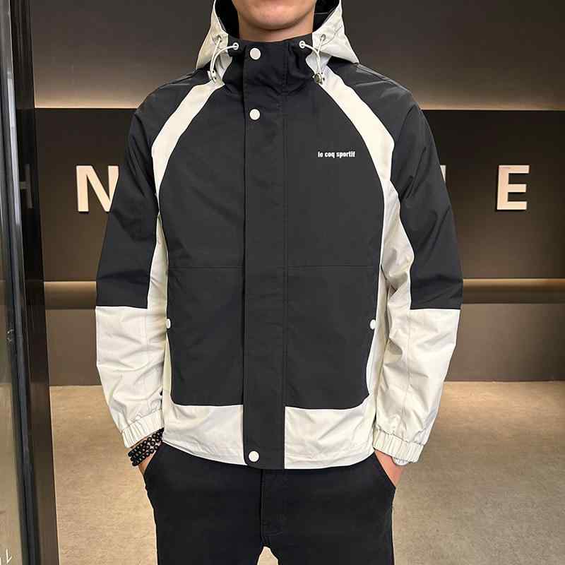 メンズ 服 シンプル ファッション オシャレ 大人 かっこいい 大きいサイズ ストリート 紳士服 ワークジャケット フード 柄 ジャケット スポーツ サイズ