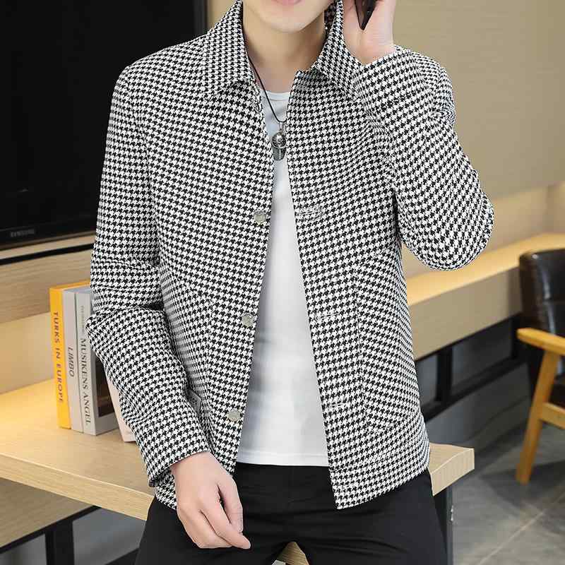 メンズ 服 シンプル ファッション オシャレ 大人 かっこいい 大きいサイズ ストリート 紳士服 秋 ジャケット スリムフィット ハイエンド カジュアル トップス