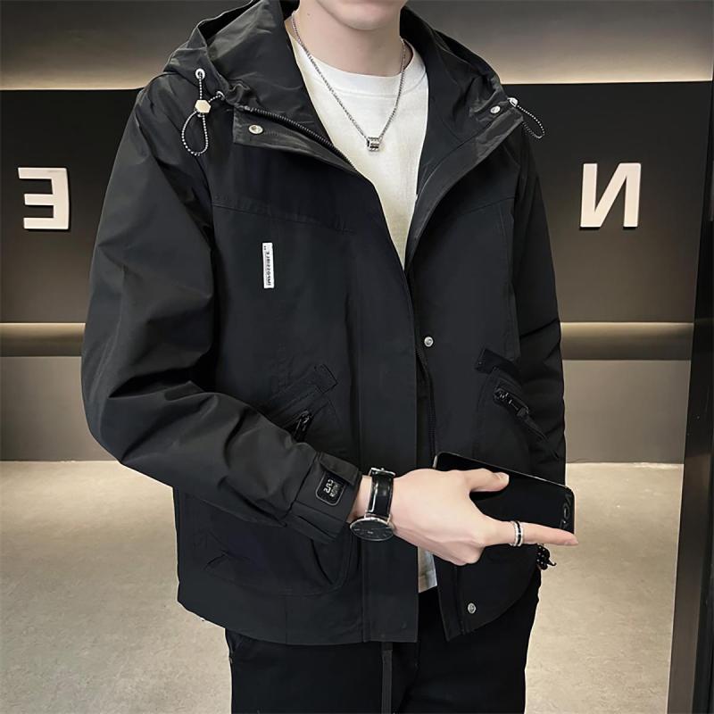 メンズ 服 シンプル ファッション オシャレ 大人 かっこいい 大きいサイズ ストリート 紳士服 ジャケット フード カジュアル スリム ジャケット