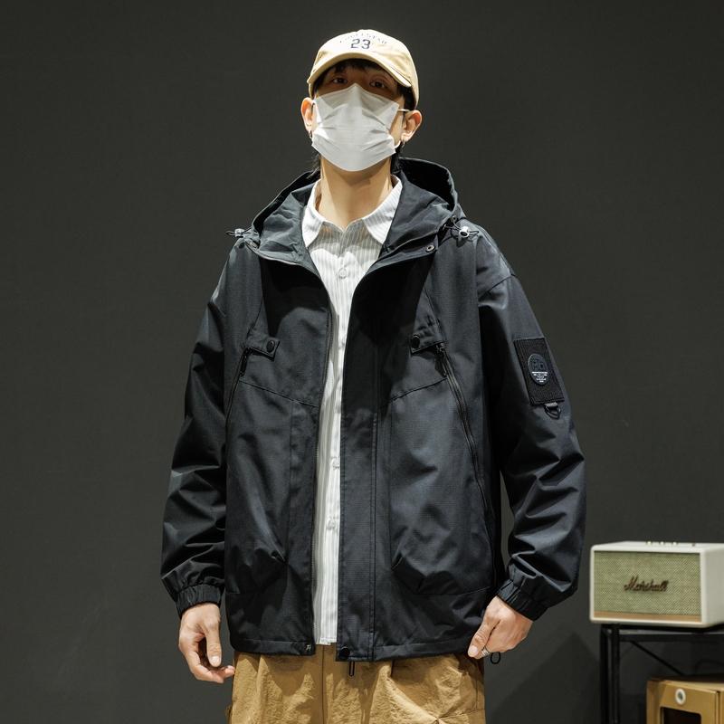 メンズ 服 シンプル ファッション オシャレ 大人 かっこいい 大きいサイズ ストリート 紳士服 ハイエンド アウトドア ジャケット カジュアル