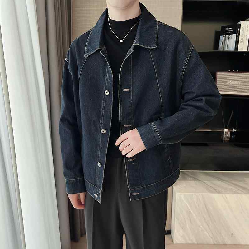 メンズ  服 分かりやすい 流行り物 オシャレ 成年者 かっこいい 途轍も無い大きさ 表どおり 成人男性服 歳月 ともし火 心地よい 分かりやすい ジーンズ 長袖 上衣 アウター