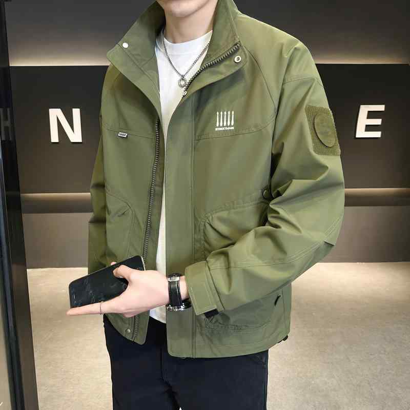 メンズ  服 分かりやすい 流行り物 オシャレ 成年者 かっこいい 気が大きい大きさ 表どおり 成人男性服 上衣 年月 照明ランプ色合い 細工物上衣 ハイエンド