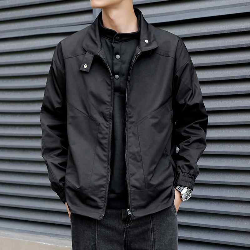 メンズ  服  分かりやすい 流行り物 オシャレ 成年者 かっこいい 馬鹿でかい大きさ 表どおり 成人男性服 照明ランプ色つや 上衣 心地好い 上衣 ファスナー 細工物御召しもの 上衣