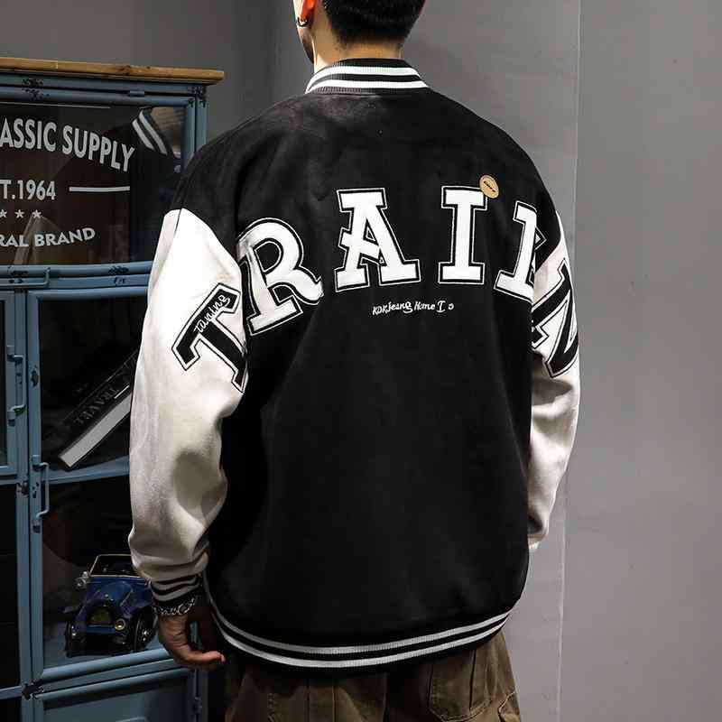 メンズ  服  分かりやすい 流行り物 オシャレ 成年者 かっこいい 途轍も無い大きさ 表どおり 成人男性服 春 アメリカン 上衣 ルース スエードクロス 運動競技
