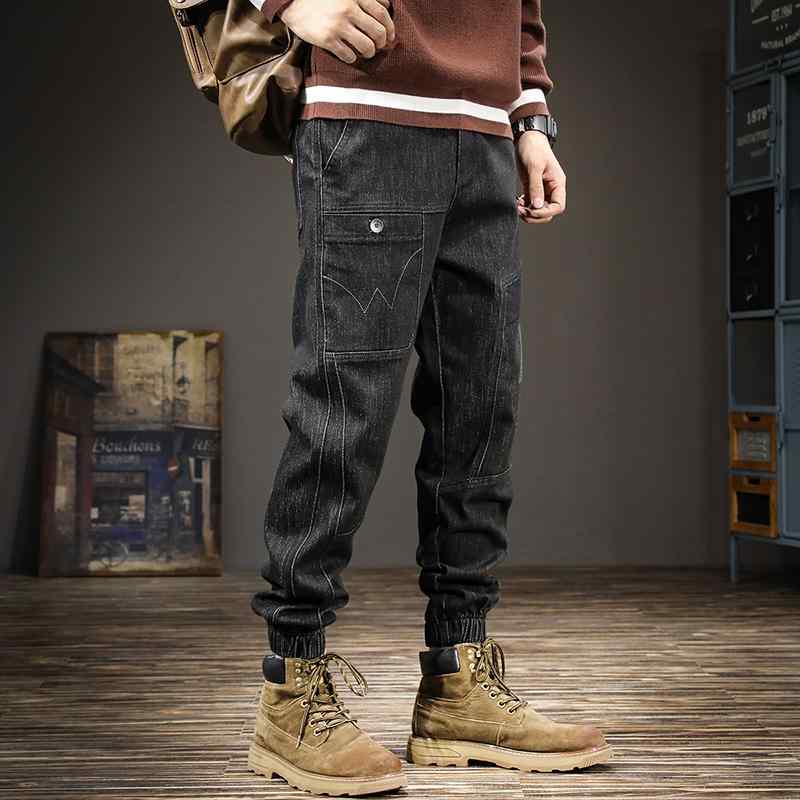 メンズ  服  分かりやすい 流行り物 オシャレ 成年者 かっこいい 気が大きい大きさ 表どおり 成人男性服 アメリカン甚だしい 細工物お召しもの デニム 秋 表どおり 心地よい ズボン