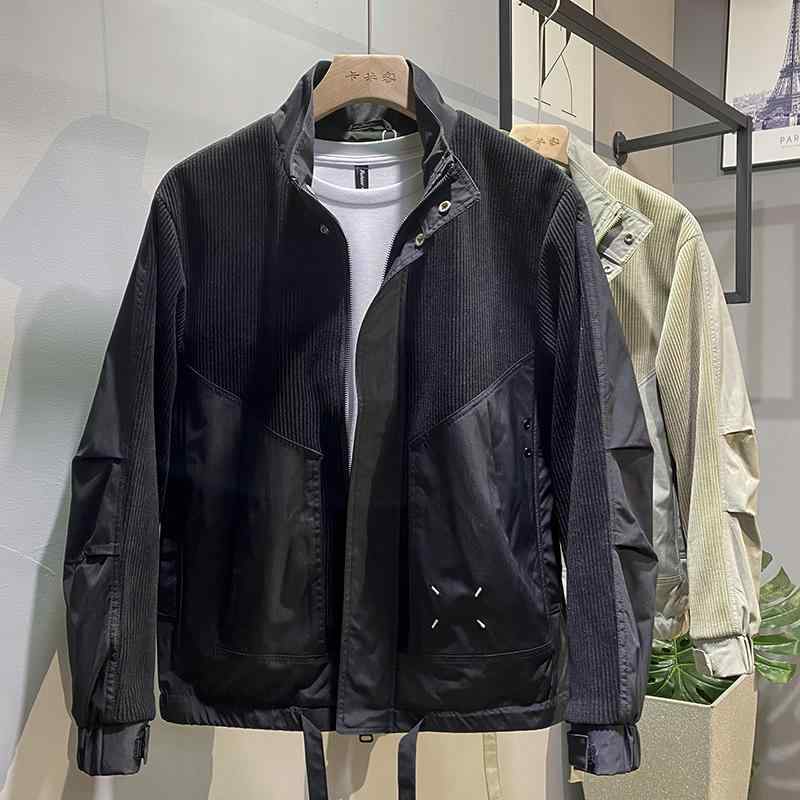 メンズ  服  分かりやすい 流行り物 オシャレ 成年者 かっこいい 途轍も無い大きさ 表どおり 成人男性服  照明ランプ色合い細工物 上衣 ハイエンド ベースボール 流行り物 心地よい ライダース 上衣