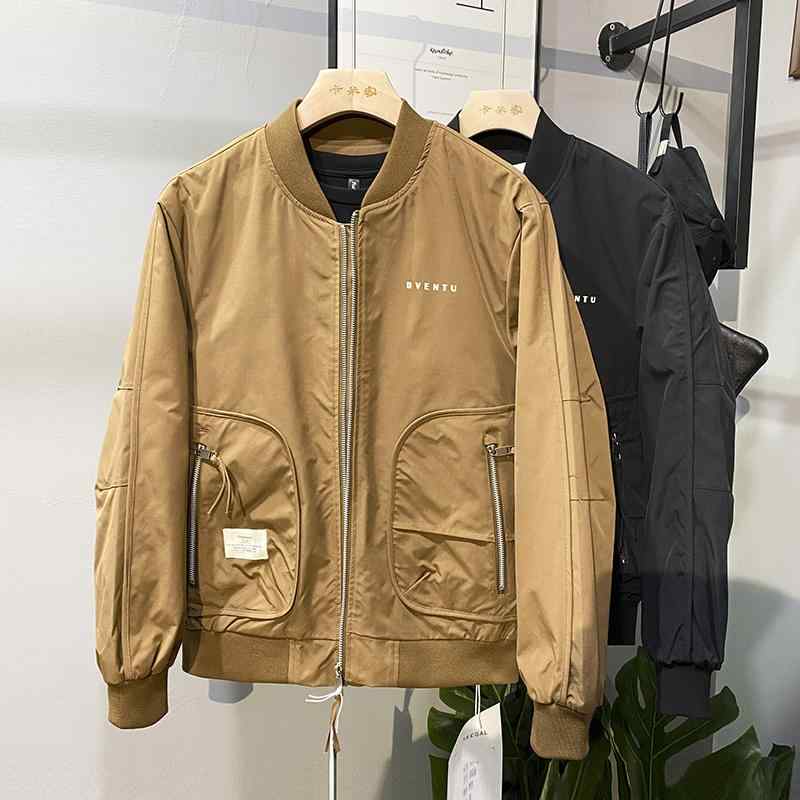 メンズ  服  分かりやすい 流行り物 オシャレ 成年者 かっこいい 気が大きい大きさ 表どおり 成人男性服 商行為 心地よい ベイスボール襟 上衣 か細い 上衣 トップス