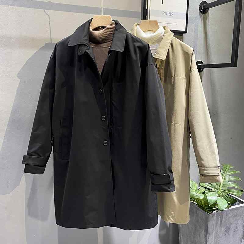 メンズ 服 シンプル ファッション オシャレ 大人 かっこいい 大きいサイズ ストリート 紳士服 春 無地 シンプル ウインドブレーカー ミドル丈 ビジネス カジュアル ジャケット｜リコット