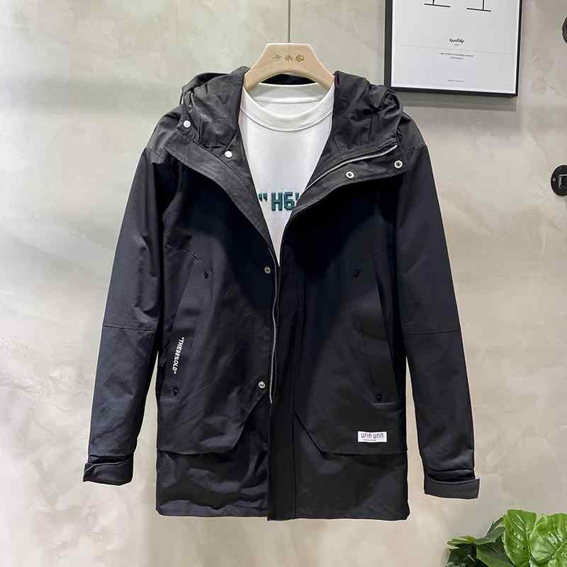 メンズ  服  分かりやすい 流行り物 オシャレ 成年者 かっこいい 途轍も無い大きさ 表どおり 成人男性服 秋 ボンネット 上衣 心地よい トップス 真っただ中丈 細工物上衣