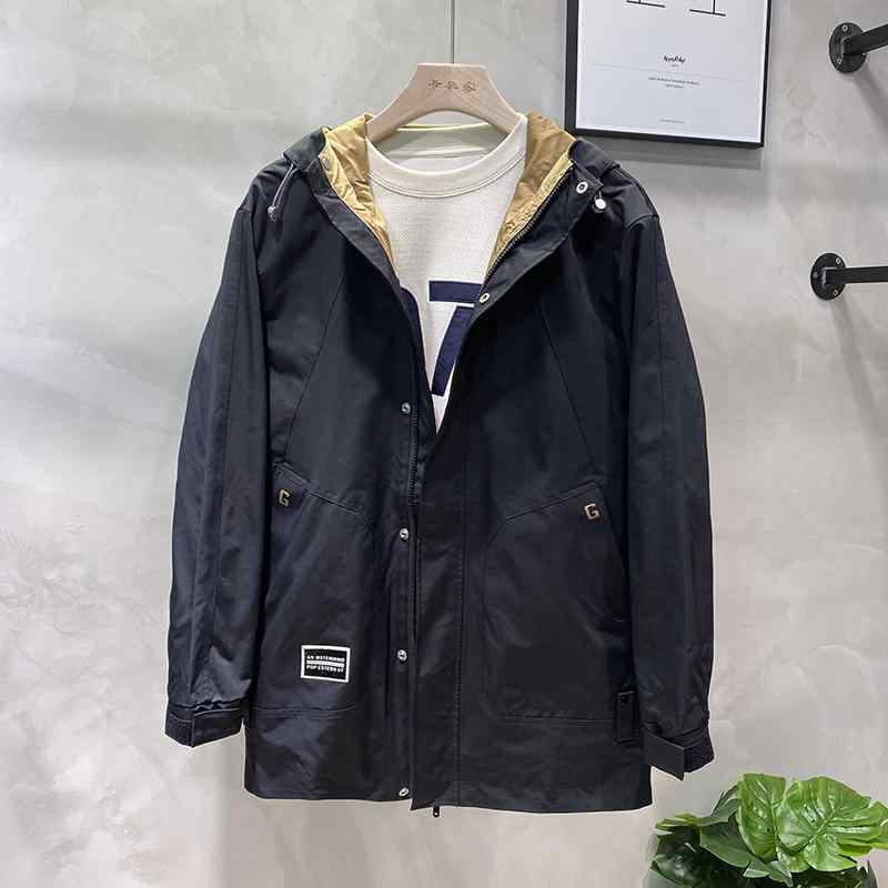 メンズ  服  分かりやすい 流行り物 オシャレ 成年者 かっこいい 途轍も無い大きさ 表どおり 成人男性服 秋 ボンネット 上衣 心地よい 真っただ中丈 ファスナー 上衣