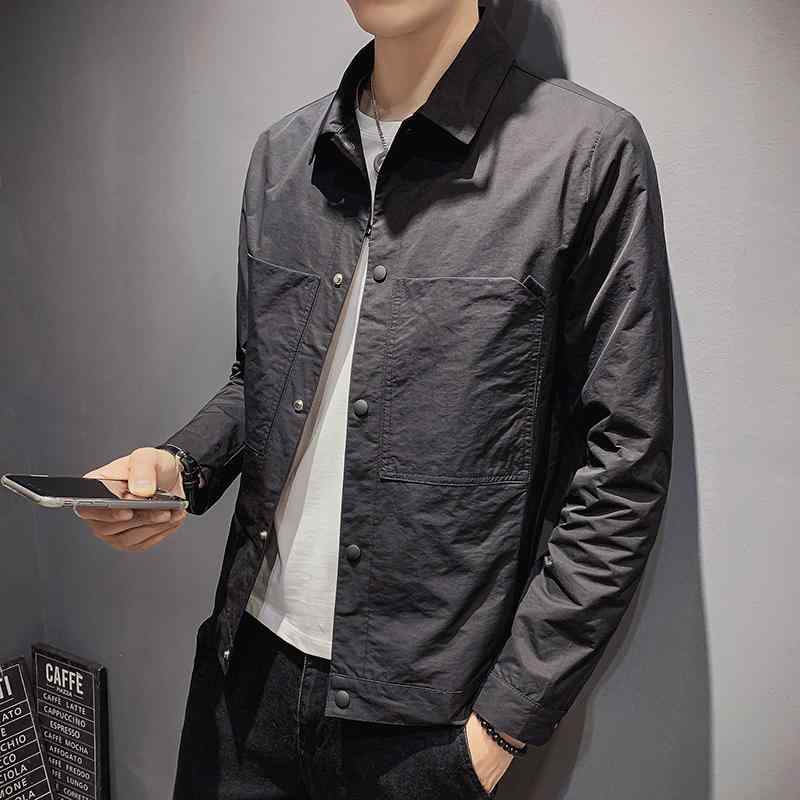 メンズ  服  分かりやすい 流行り物 オシャレ 成年者 かっこいい 気が大きい大きさ 表どおり 成人男性服 春  薄型 心地よい 上衣