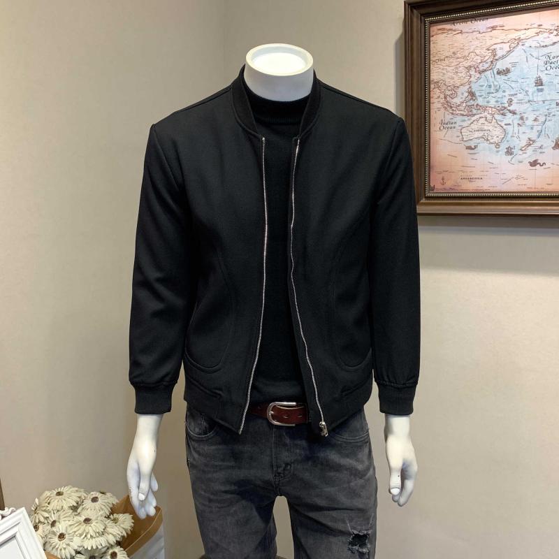 メンズ  服  分かりやすい 流行り物 オシャレ 成年者 かっこいい 気が大きい大きさ 表どおり 成人男性服 秋 ベイスボール襟 上衣 か細い 心地よい トップス