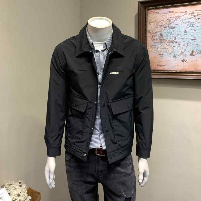 メンズ  服  分かりやすい 流行り物 オシャレ 成年者 かっこいい 馬鹿でかい大きさ 表どおり 成人男性服  上衣 春 無地 商行為 心地好い