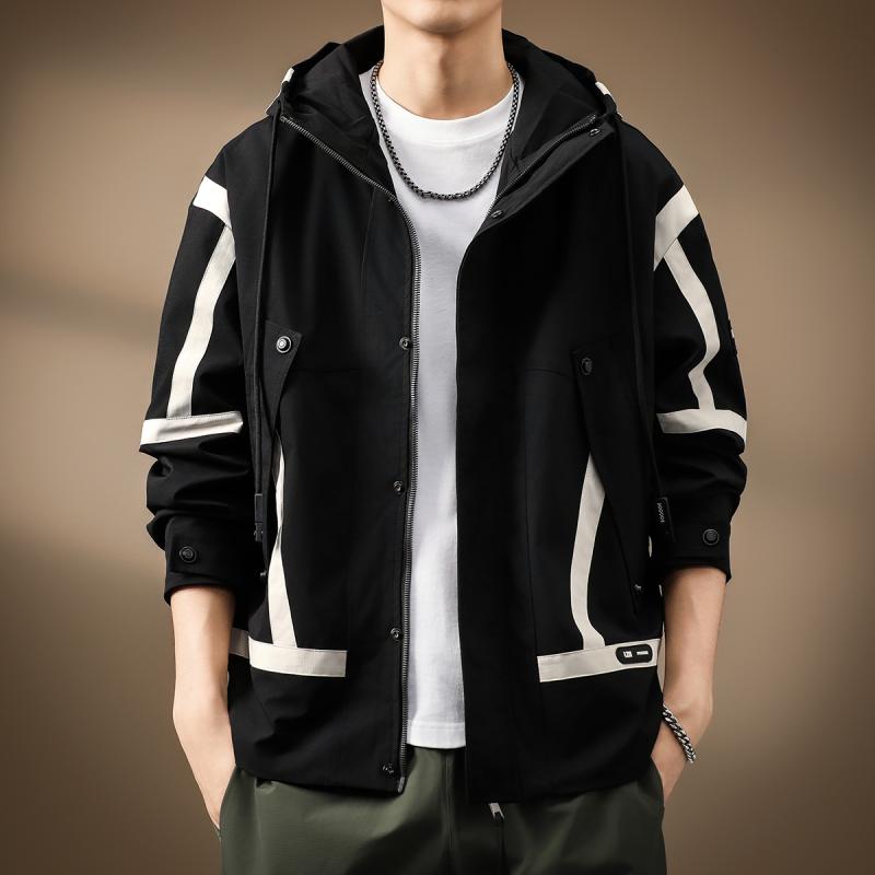 メンズ 服 シンプル ファッション オシャレ 大人 かっこいい 大きいサイズ ストリート 紳士服 ハイエンド アウトドア スリープ ルーフ ジャケット 秋 アメリカン ストリート ファッション ワークジャケット