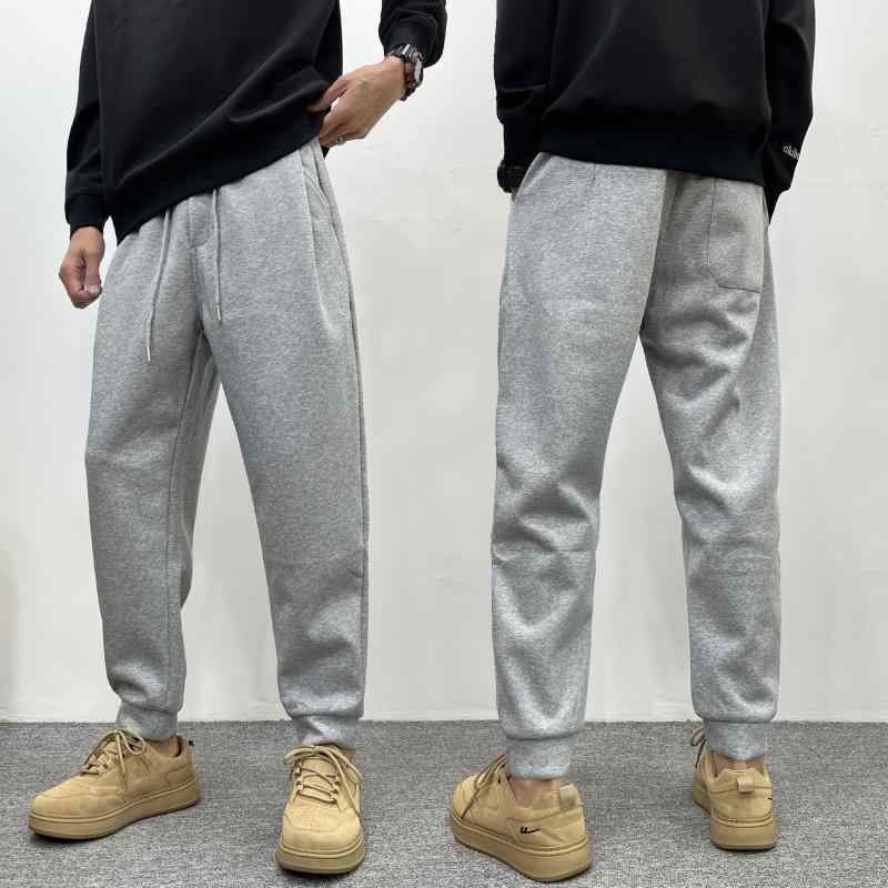 メンズ  服  分かりやすい 流行り物 オシャレ 成年者 かっこいい 気が大きい大きさ 表どおり 成人男性服 ズボン下 心地よい ズボン下 運動競技 ハイエンド無地 細工物ズボン下 ズボン スウェットパンツ