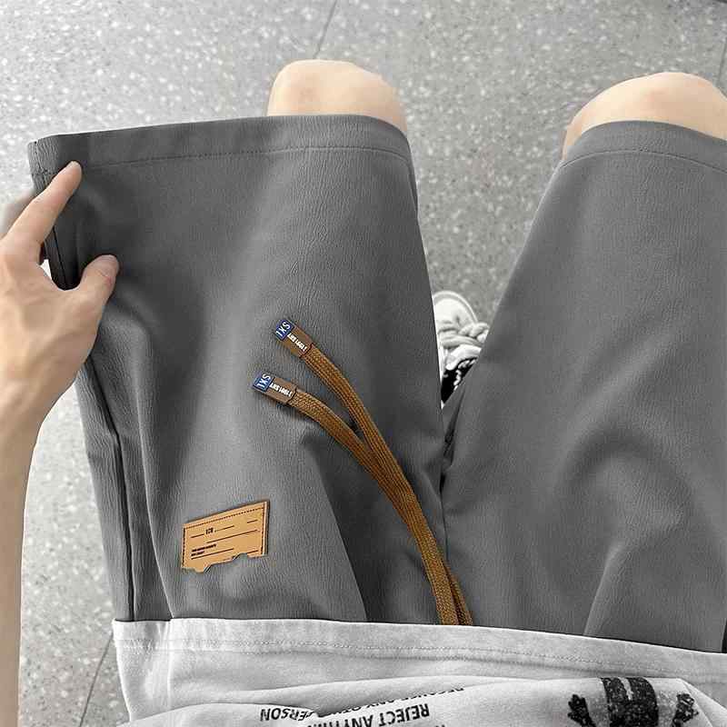 メンズ 服 シンプル ファッション オシャレ 大人 かっこいい 大きいサイズ ストリート 紳士服 速乾 冷感 パンツ 夏 薄手 シンプル スポーツ ゆったり カジュアル