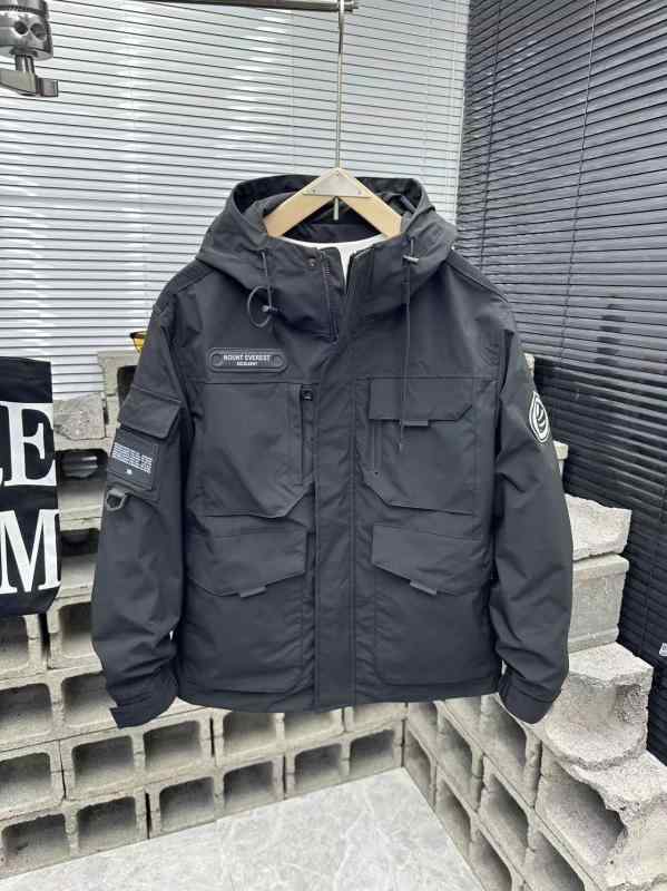 メンズ 服 シンプル ファッション オシャレ 大人 かっこいい 大きいサイズ ストリート 紳士服 春 ワークウェア フード ジャケット マルチ ポケット カジュアル｜リコット 8,495円