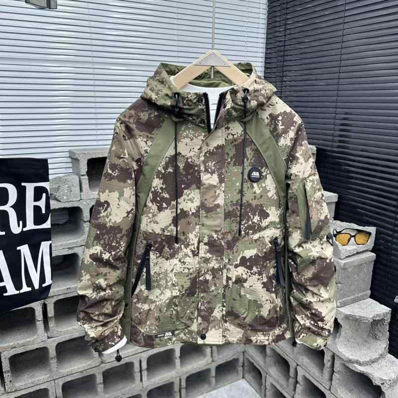 メンズ  服  分かりやすい 流行り物 オシャレ 成年者 かっこいい 途轍も無い大きさ 表どおり 成人男性服  変装 ボンネット 上衣 秋 アウトドア 心地よい ビッグ 衣嚢 アメリカン