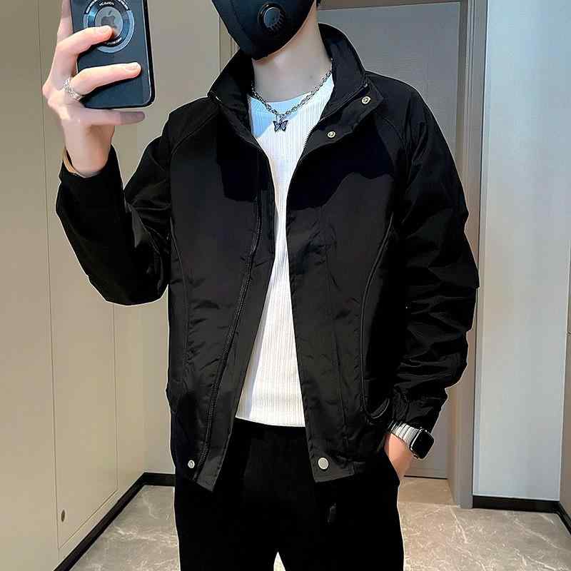 メンズ  服  分かりやすい 流行り物 オシャレ 成年者 かっこいい 途轍も無い大きさ 表どおり 成人男性服 上衣 照明ランプ色合い 上衣 心地よい