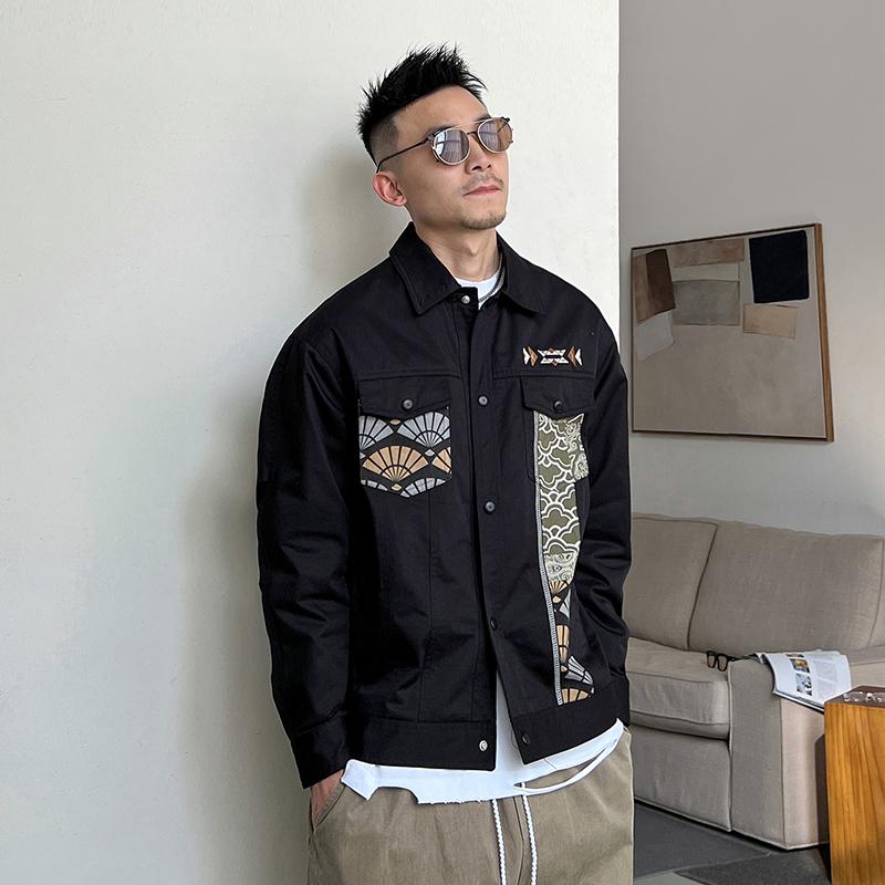 メンズ 服 分かりやすい 流行り物 オシャレ 成年者 かっこいい 気が大きい大きさ 表どおり 成人男性服 上衣 心地よい アメリカン ハイエンド トップス
