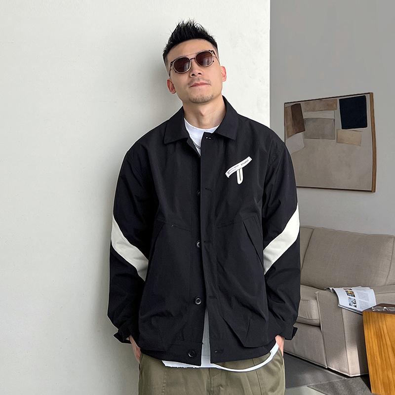 メンズ 服 分かりやすい 流行り物 オシャレ 成年者 かっこいい 気が大きい大きさ 表どおり 成人男性服 縞模様 上衣 トップス アメカジ