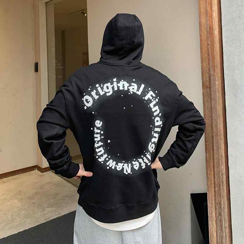 メンズ 服 シンプル ファッション オシャレ 大人 かっこいい 大きいサイズ ストリート 紳士服 フード スウェットシャツ センセーショナル ジャケット トップス 長袖