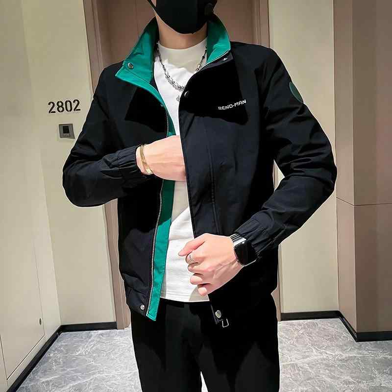 メンズ  服  分かりやすい 流行り物 オシャレ 成年者 かっこいい 気が大きい大きさ 表どおり 成人男性服 表どおり 上衣 ハイエンド 照明ランプ色合い