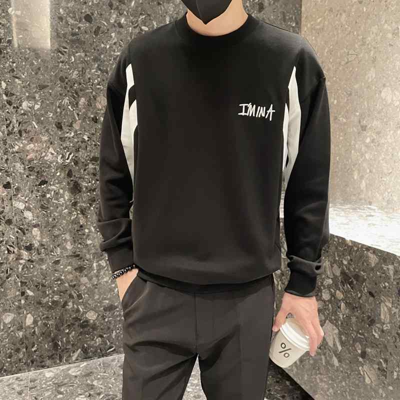 メンズ 服 シンプル ファッション オシャレ 大人 かっこいい 大きいサイズ ストリート 紳士服 スウェットシャツ 長袖 ヘビー T シャツ トップス 春 ジャケット