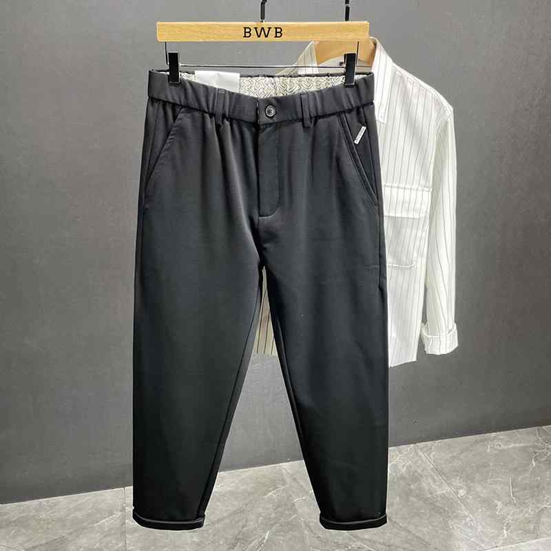 メンズ  服  分かりやすい 流行り物 オシャレ 成年者 かっこいい 馬鹿でかい大きさ 表どおり 成人男性服 伸ばすこと 黒いこと 心地好い ズボン下 引っ切り無い テーパード ズボン下