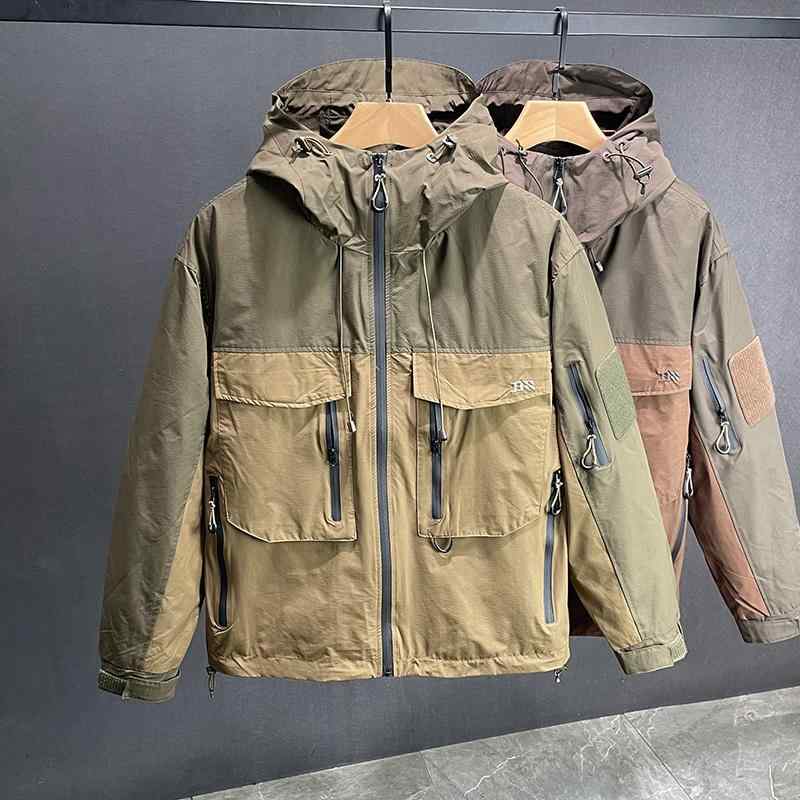 メンズ  服  分かりやすい 流行り物 オシャレ 成年者 かっこいい 気が大きい大きさ 表どおり 成人男性服 秋 上衣  心地よい ボンネット トップス