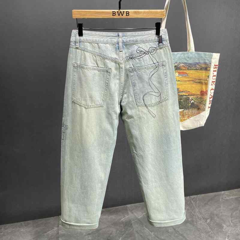 メンズ  服  分かりやすい 流行り物 オシャレ 成年者 かっこいい 馬鹿でかい大きさ 表どおり 成人男性服 秋 ハイエンド 刷り上げる デニム 引っ切り無い 広々とした レッグ ズボン下 ともし火 色つや 表どおり 心地好い 春