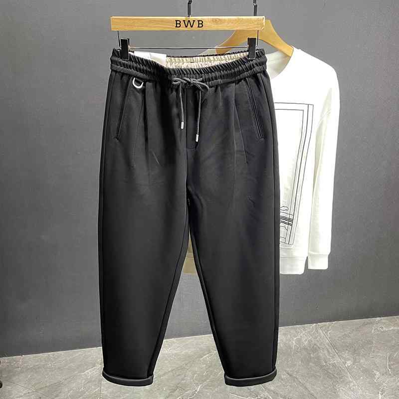 メンズ  服  分かりやすい 流行り物 オシャレ 成年者 かっこいい 馬鹿でかい大きさ 表どおり 成人男性服 秋 心地好い ズボン下 黒 引っ切り無い スウェットパンツ 伸ばすこと 酉の方角 春 ズボン