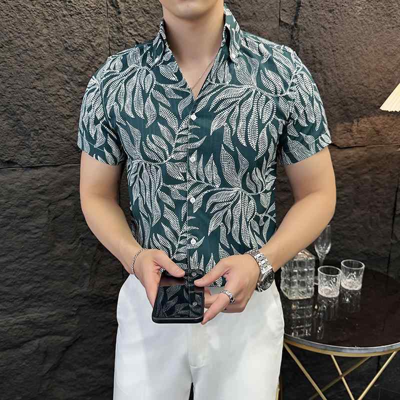 メンズ 服 シンプル ファッション オシャレ 大人 かっこいい 大きいサイズ ストリート 紳士服 シャツ 半袖 夏 薄手 袖