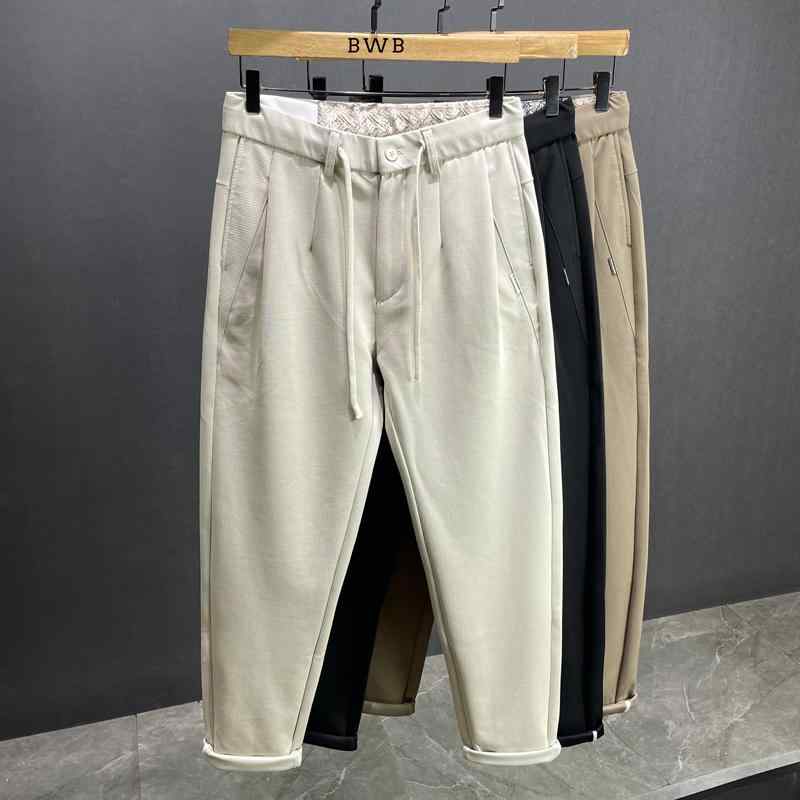 メンズ  服  分かりやすい 流行り物 オシャレ 成年者 かっこいい 馬鹿でかい大きさ 表どおり 成人男性服 秋 ハイエンド 心地好い ズボン下 引っ切り無い テーパードパンツ 伸縮性 伸ばすこと 伸ばすこと 伸ばすことズボン下