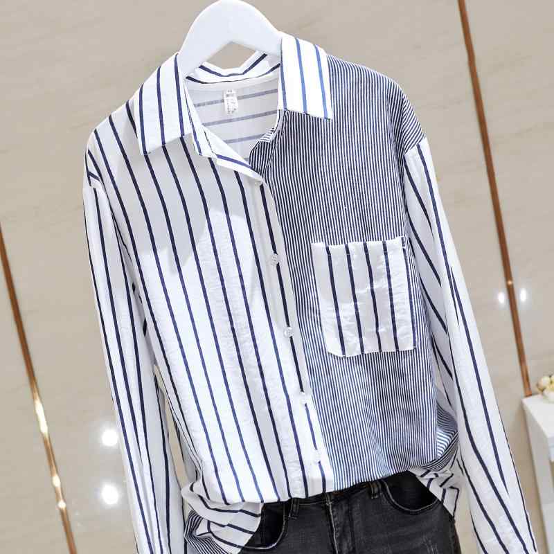 レディース ファッション 服 オシャレ カワイイ シンプル 大人カワイイ 大きいサイズ ステッチ ストライプ 長袖 シャツ トップス