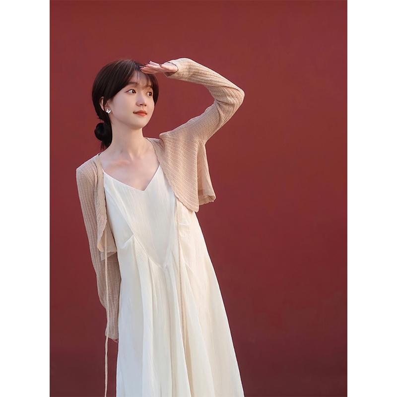 レディース ファッション 服 オシャレ カワイイ シンプル 大人カワイイ 大きいサイズ お姫様 カーディガン ワンピース ドレス ツーピース スーツ セット 秋 ｜リコット