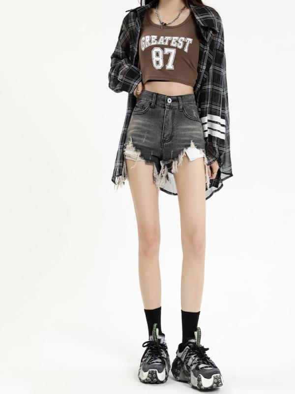 レディース 流行り物 服 オシャレ カワイイ  分かりやすい 成年者カワイイ 気が大きい大きさ   ジーンズ ズボン下 秋 ズボン下 ハイウエ 麦わら 外辺部