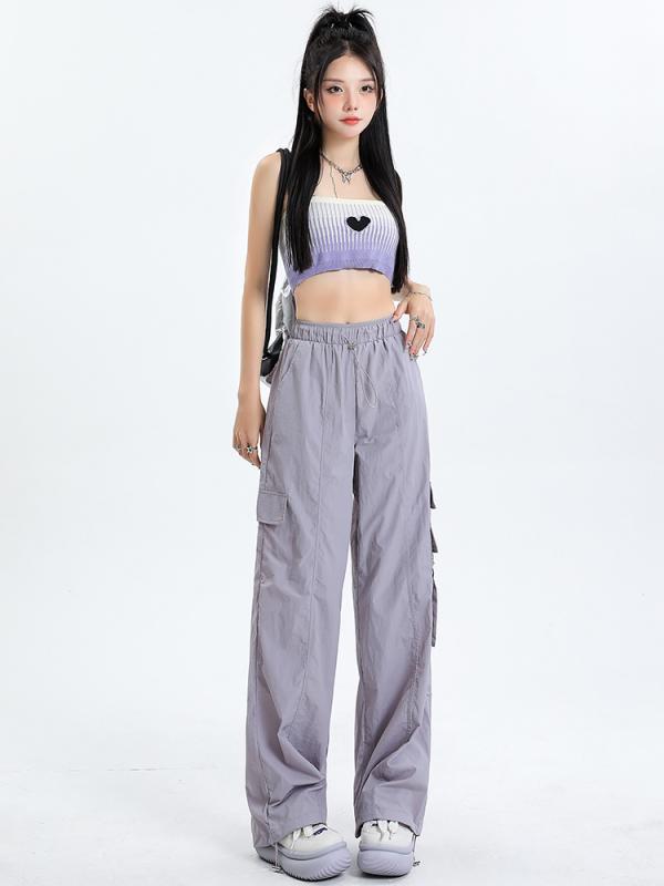レディース 流行り物 服 オシャレ カワイイ  分かりやすい 成年者カワイイ 馬鹿でかい大きさ   ご機嫌酉の方角 ゆったり 広々とした レッグ アンクル 心地好い ズボン下