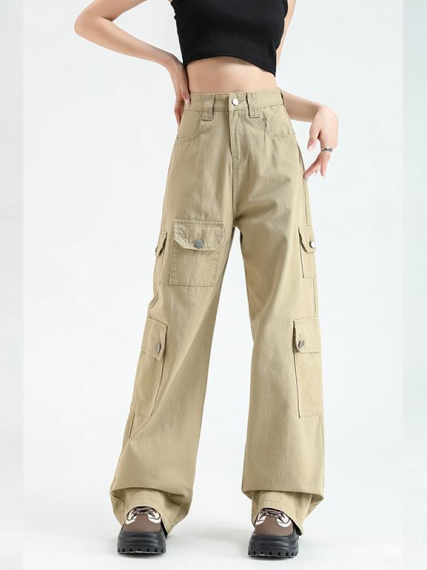 レディース 流行り物 服 オシャレ カワイイ  分かりやすい 成年者カワイイ 馬鹿でかい大きさ   ご機嫌酉の方角 か細い マルチ 衣嚢 広々とした レッグ 心地好い ズボン下