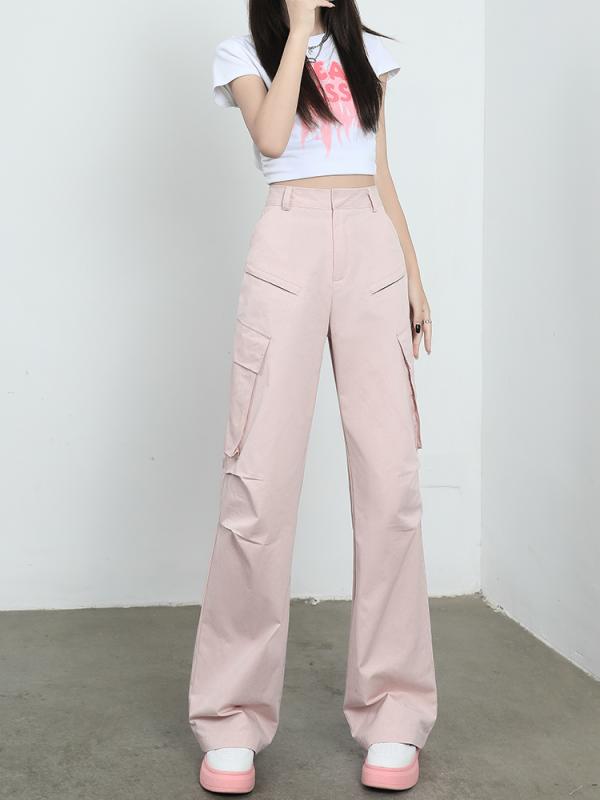 レディース 流行り物 服 オシャレ カワイイ  分かりやすい 成年者カワイイ 馬鹿でかい大きさ   ご機嫌酉の方角 か細い マルチ 衣嚢 広々とした レッグ ズボン下