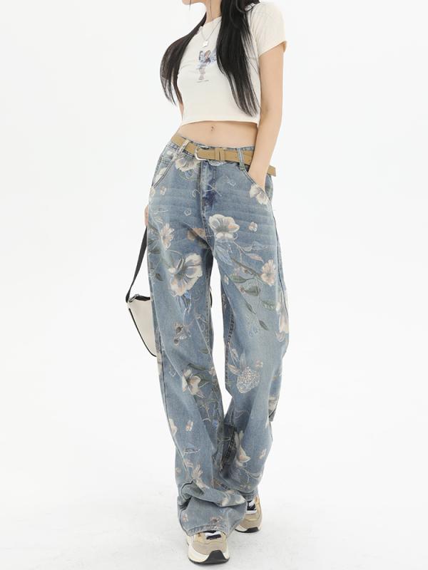 レディース 流行り物 服 オシャレ カワイイ  分かりやすい 成年者カワイイ 馬鹿でかい大きさ   刷り上げる 広々とした レッグ ズボン下 ご機嫌酉の方角 ロング ズボン下引っ切り無い デニム
