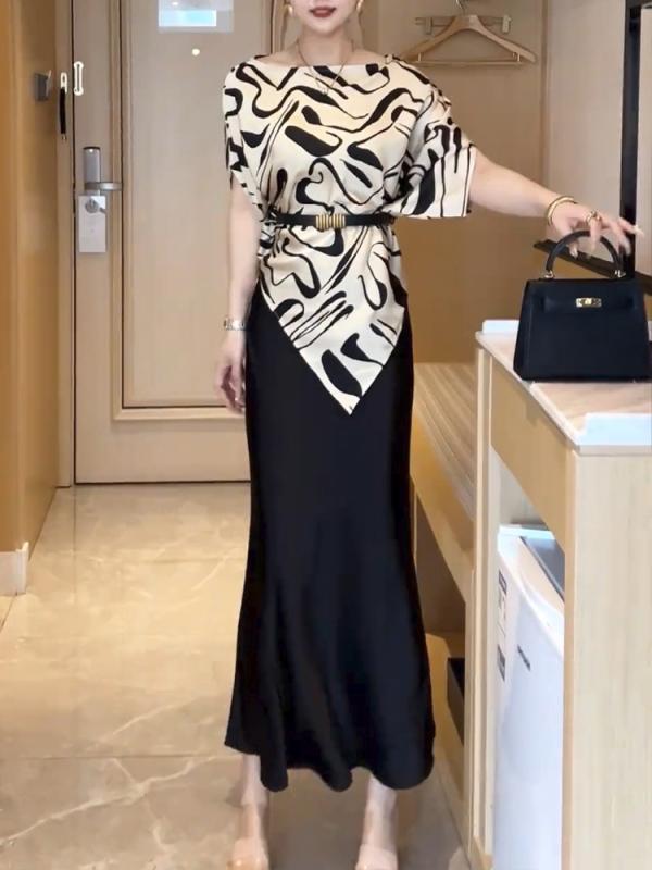 レディース ファッション 服 オシャレ カワイイ シンプル 大人カワイイ 大きいサイズ 軽 シルキー サテン フィッシュ スカート 秋 ハイウエスト カバー アップ ロング